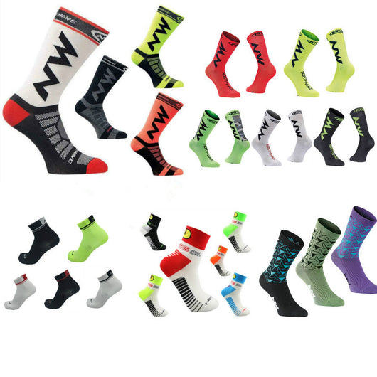 Calcetines de Ciclismo Profesional de Secado Rápido - Image 21