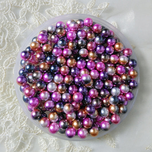 Perlas Acrílicas Redondas Sin Agujero para Joyería - Image 6