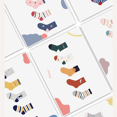 Calcetines Deportivos de Algodón para Niños - Primavera y Otoño - Image 9