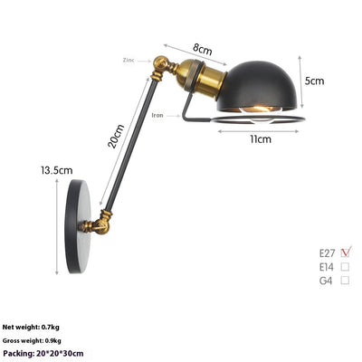 Lámpara LED de Pared Articulada para Estudio y Dormitorio - Image 14