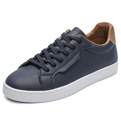 Tenis Blancos Casuales para Hombre Corte Bajo Primavera - Image 5