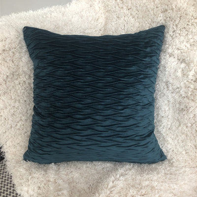 Funda de Almohada Terciopelo Plisada Premium para Sofá y Cabecera - Image 41