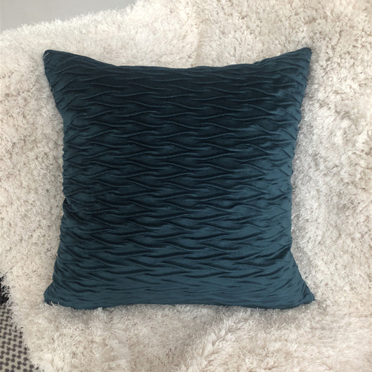 Funda de Almohada Terciopelo Plisada Premium para Sofá y Cabecera - Image 41