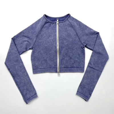 Conjunto Deportivo Yoga Mujer: Top sin Costuras y Pantalones Ajustados - Image 23