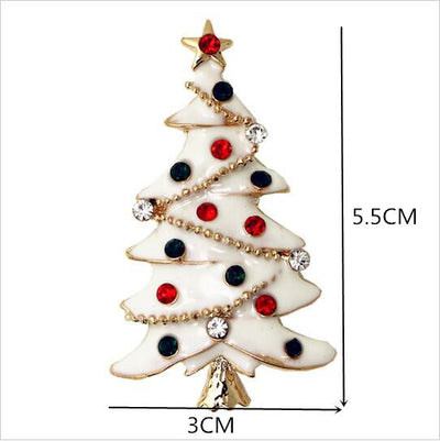 Broche Navideño Árbol de Navidad para Mujer y Niña - Image 20