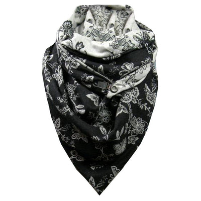 Chal Térmico Acolchado con Estampado y Broche - Image 5