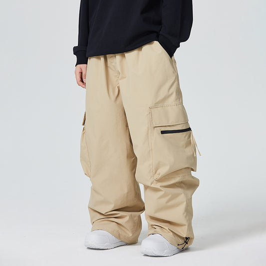 Pantalones de Esquí Alpino para Hombre - Impermeables y Resistentes a la Abrasión