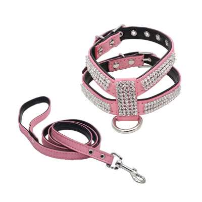 Arnés en K con Strass para Perros Pequeños - Correa de Sujeción Manual - Image 12