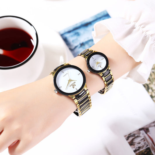 Reloj Casual para Mujer con Cristales y Pulsera de Acero - Image 12
