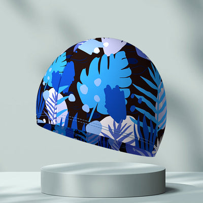 Gorro de Natación Elástico y Cómodo con Estampado Simple - Image 21