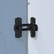 Cerradura de Puerta Corredera Acero Inoxidable - Seguridad Industrial Premium