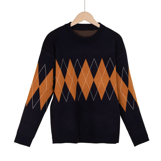 Suéter Mujer Cuello Redondo Abrigo Otoño Invierno Grueso - Image 9