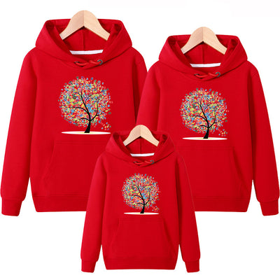 Sudadera con Capucha Familiar - Conjunto a Juego para Mamá, Papá e Hijo - Image 3