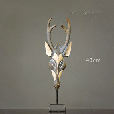 Máscara Decorativa Nórdica en Resina - Joya Artesanal para el Hogar - Image 20