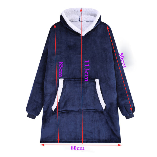 Sudadera Polar Térmica Acolchada Doble Capa para Casa - Image 13