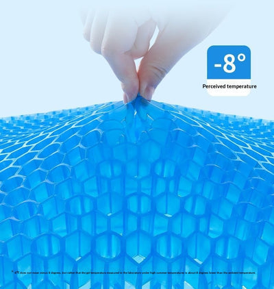 Cojín de Gel de Silicona Panal para Oficina, Auto y Verano - Image 16