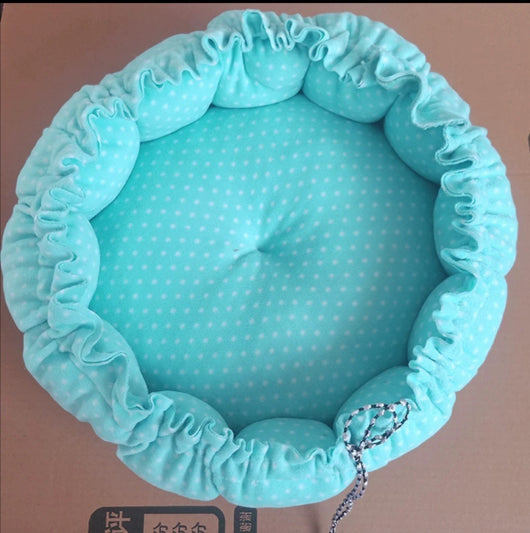 Cama para Mascotas Calabaza Cuatro Estaciones con Cordón Ajustable - Image 10
