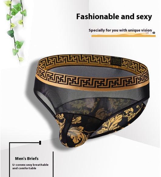 Bóxers Hombre Malla Floral Cintura Media Diseño Moderno - Image 9