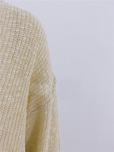 Suéter Holgado de Acrílico para Otoño e Invierno - Image 22