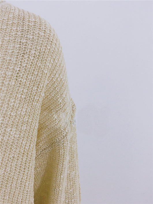 Suéter Holgado de Acrílico para Otoño e Invierno - Image 22