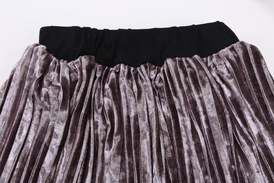 Conjunto a Juego Mamá e Hija con Falda Plisada Simple - Image 9