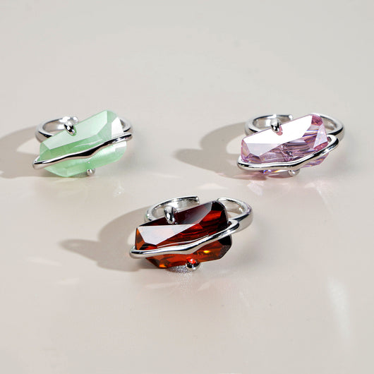 Anillo de Flor de Durazno Diseño Minimalista para Mujer - Image 9