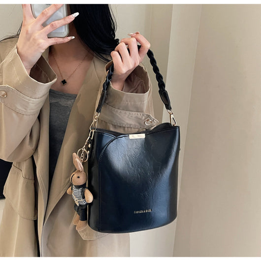 Bolsa Retro Estilo Messenger con Diseño de Cubo Portátil - Image 30
