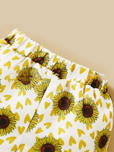 Conjunto Infantil de Algodón con Tirantes Estampados - Estilo Europeo - Image 10