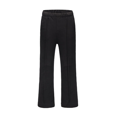 Traje Casual Negro Personalizado con Pantalones de Sudadera para Hombre - Image 3