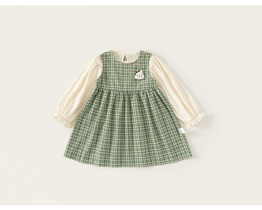 Conjunto de Chaleco y Vestido para Niñas - Dos Piezas Elegante - Image 22
