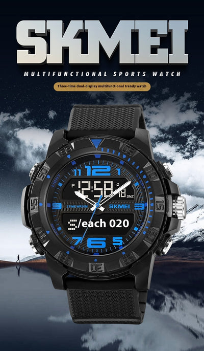 Reloj Deportivo Dual Display Resistente al Agua para Actividades Outdoor - Image 13