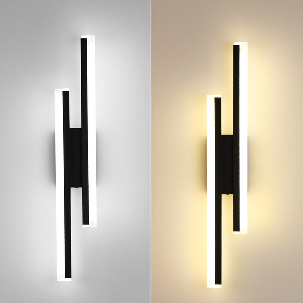 Lámpara de Pared Doble Línea Moderna para Hoteles y Pasillos - Image 3