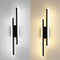 Lámpara de Pared Doble Línea Moderna para Hoteles y Pasillos