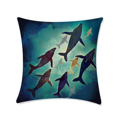 Fundas de Almohada para Sofá con Estampado Mundo Marino Profundo - Image 8