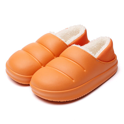 Pantuflas de Pareja Algodón Invierno Cálidas Impermeables para Casa y Jardín - Image 14