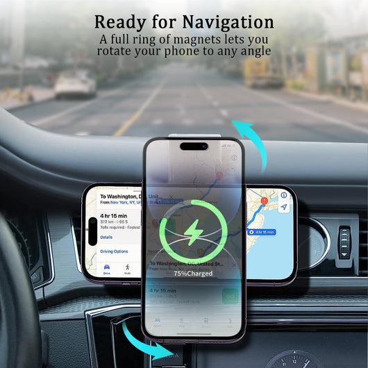 Cargador Inalámbrico Magnético Multifuncional para Celular - Image 8