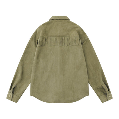 Chaqueta con Parches Bordados de Pistola - Manga Larga - Image 2
