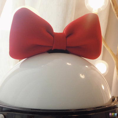Adorno para Casco de Moto - Moño Decorativo Algodón Espacial Niña Cute - Image 2
