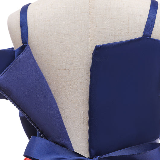 Vestido Infantil sin Tirantes a Rayas para Cumpleaños - Image 12