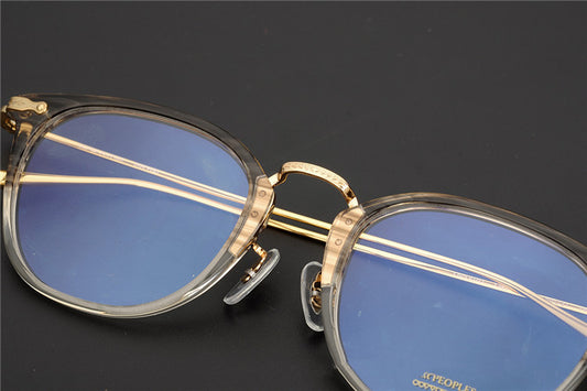 Lentes Redondos Transparentes para Hombre - Estilo Moderno y Versátil - Image 2