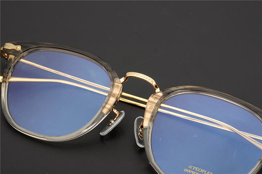 Lentes Redondos Transparentes para Hombre - Estilo Moderno y Versátil - Image 2