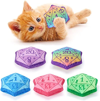 Juguete Interactivo de Catnip con Dados DND para Gatos - Regalo Mágico para Amantes de Gatos - Image 6