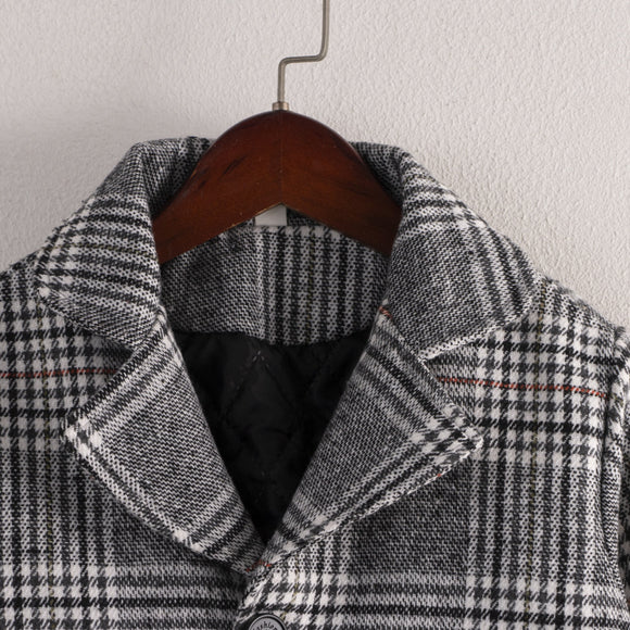 Traje Casual Infantil Gris de Algodón Premium