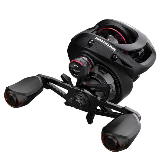 Carrete de Pesca Giratorio con Sistema de Línea Automática