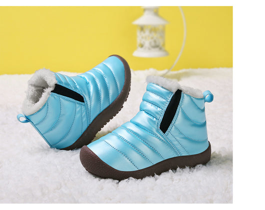 Botas de Nieve Infantiles con Forro de Cachemira Deportivo - Image 19