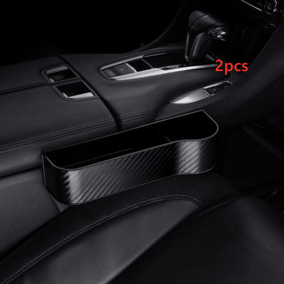 Organizador de Asiento Auto - Caja de Almacenamiento PU para Espacios Laterales - Image 12