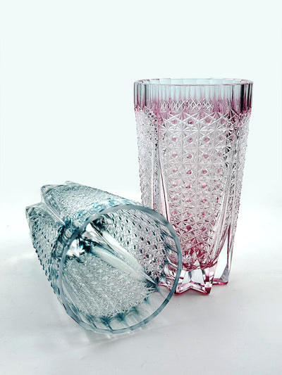Copas de Cristal Tourmalina Edo Japonés para Parejas - Image 8
