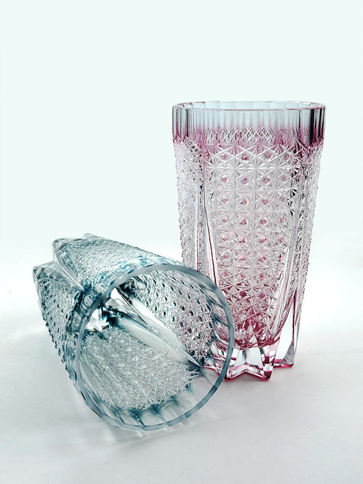 Copas de Cristal Tourmalina Edo Japonés para Parejas - Image 8