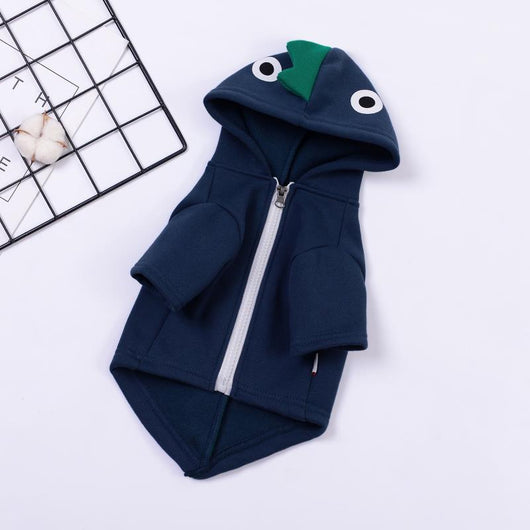 Ropa para Mascotas en Algodón y Terciopelo - Diseño Dinosaurio - Image 5