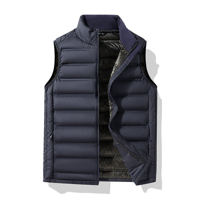 Chaleco Térmico Talla Grande con Cuello Alto y Grafeno - Image 3